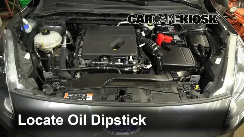 2020 Ford Escape SE 1.5L 3 Cyl. Turbo Oil Check Oil Level